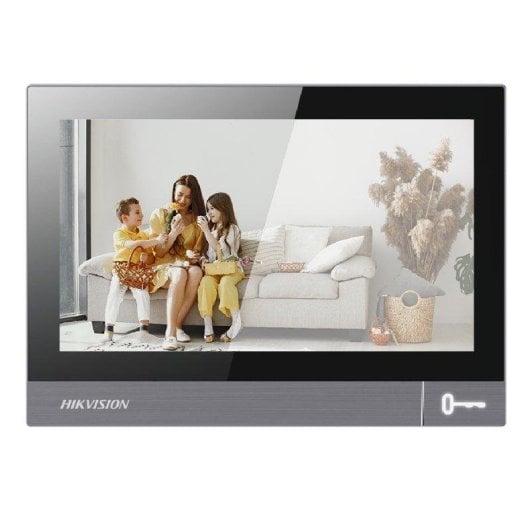 Monitor de videoportero Hikvision 7" IPS táctil PoE
