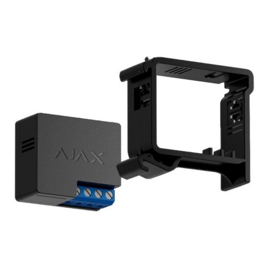 Soporte de carril DIN Ajax DIN Holder para AJ-RELAY negro