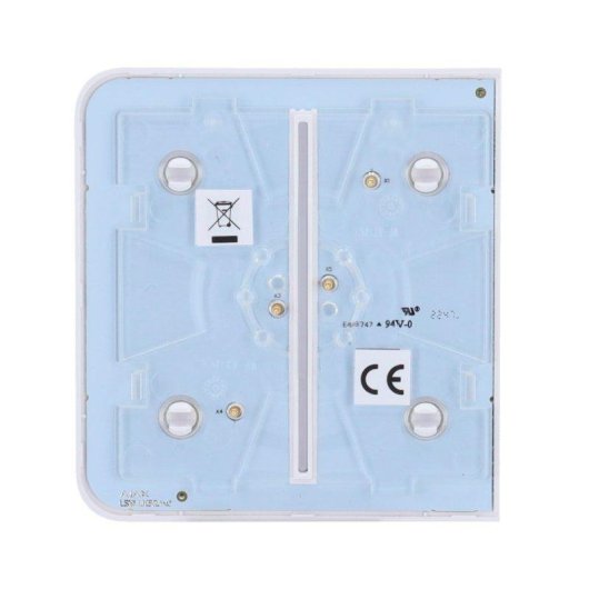 Interruptor Inteligente Ajax Sidebutton Duplo Branco Compatível Hub Plus