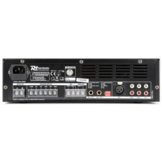 Amplificador Power Dynamics PBA120 120 W Bluetooth USB/SD 100 V