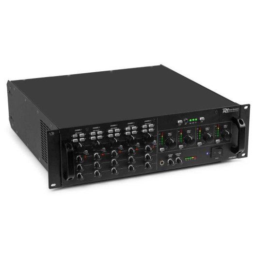 Amplificador Power Dynamics PAM2004 800 W Bluetooth XLR/Jack/RCA 4 zonas