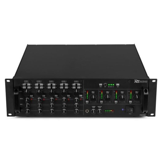 Amplificador Power Dynamics PAM2004 800 W Bluetooth XLR/Jack/RCA 4 zonas