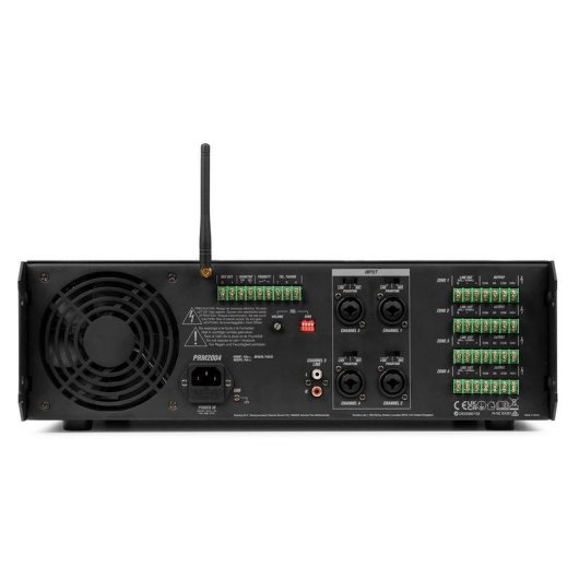 Amplificador Power Dynamics PAM2004 800 W Bluetooth XLR/Jack/RCA 4 zonas