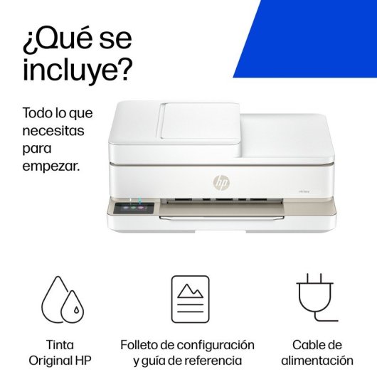 Multifunción HP ENVY 6520 inyección de tinta color WiFi dúplex ADF + 3 Meses de Instant Ink Gratis