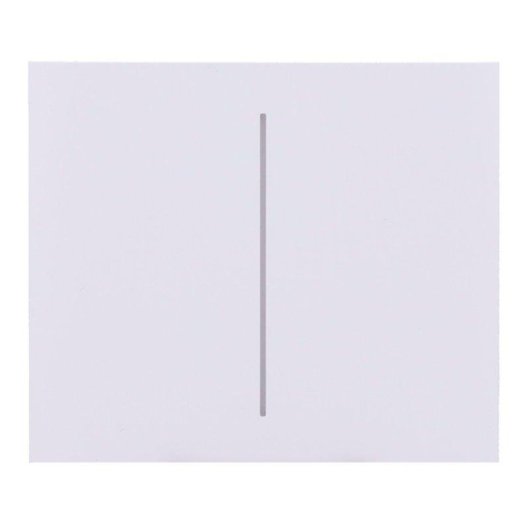Panel táctil central Ajax AJ-CENTERBUTTON-2G-W-VERT para interruptor doble