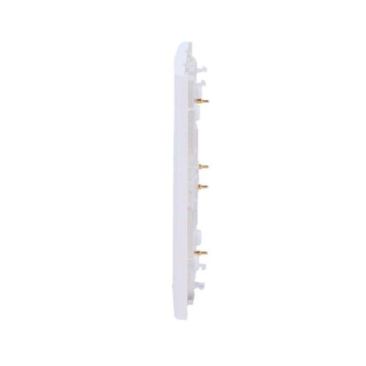 Panel táctil central Ajax AJ-CENTERBUTTON-2G-W-VERT para interruptor doble