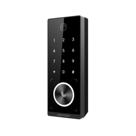Control de acceso Hikvision PoE con reconocimiento facial, tarjeta EM y PIN