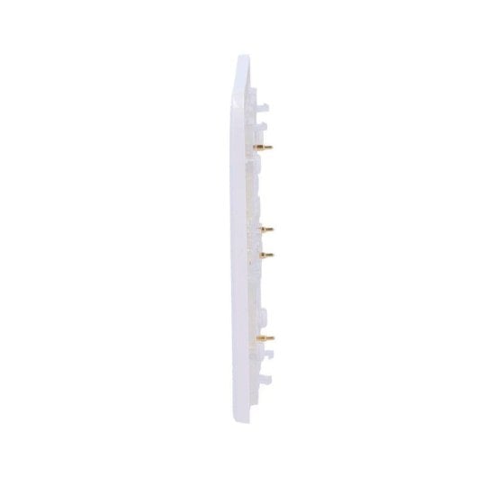 Panel táctil Ajax SideButton vertical blanco para interruptor de luz