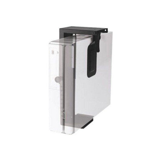 NewStar CPU-D075BLACK/LK CPU-Halterung unter Tisch, abschließbar, 10 kg