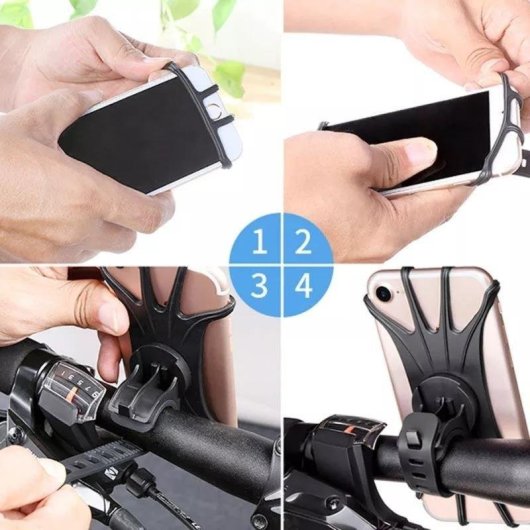 eWheel EWS003 ASM-003 Suporte para smartphone com sistema aranha