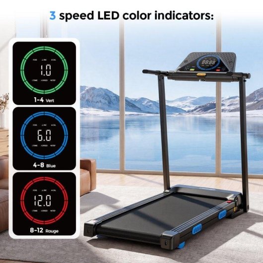 Cinta de correr Formill PB602A plegable 600 W con inclinación automática 15 %