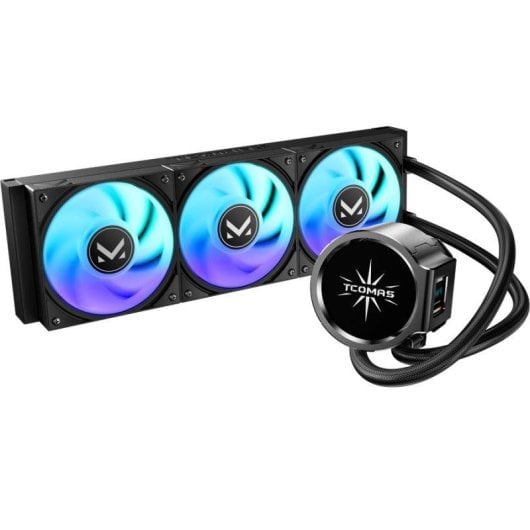 Refrigeração Líquida TCOMAS Edge 360 ARGB 3 Ventoinhas Ecrã Circular