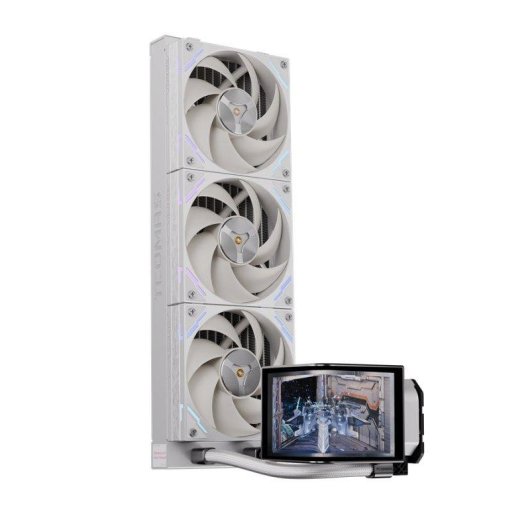 Flüssigkeitskühlung TCOMAS Neox Pro 360 3 ARGB Lüfter Weiß