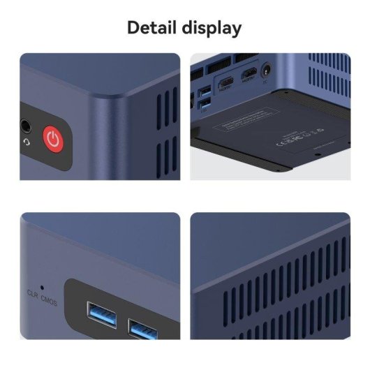 Mini PC Beelink SER3 AMD Ryzen 5 3500U/16 GB/500 GB SSD/Radeon Vega 8/Windows 11 Pro