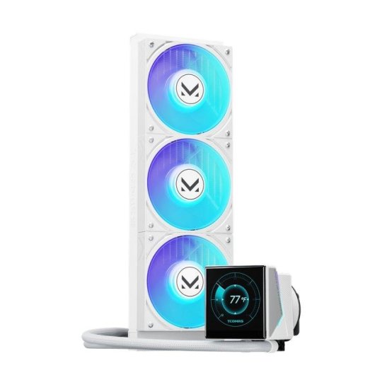 Flüssigkeitskühlung TCOMAS ANGL 360mm 3 ARGB Lüfter Weiß