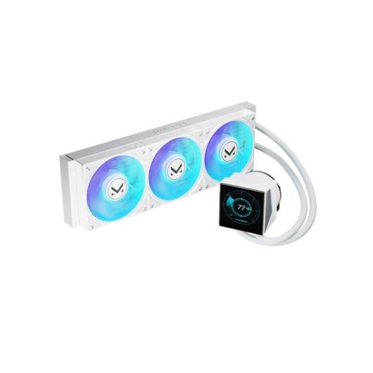 Flüssigkeitskühlung TCOMAS ANGL 360mm 3 ARGB Lüfter Weiß