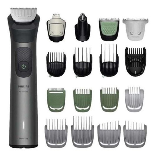 Tagliacapelli Multifunzione Philips 7000 MG7952 senza Fili 120min 19 Pettini Wet Dry Ricarica Rapida