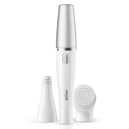 Depiladora facial Braun Face 810 inalámbrica 2 cabezales seco y húmedo