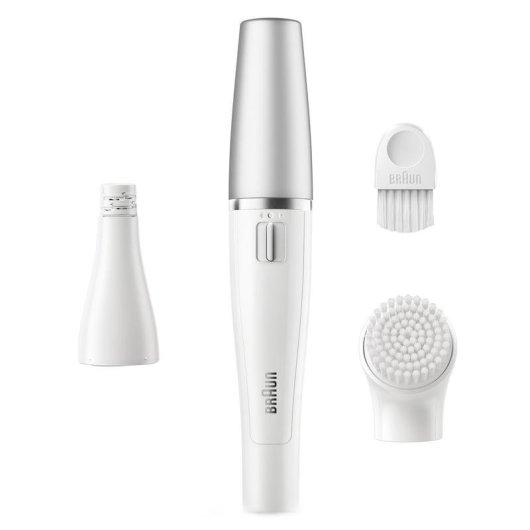 Depiladora facial Braun Face 810 inalámbrica 2 cabezales seco y húmedo