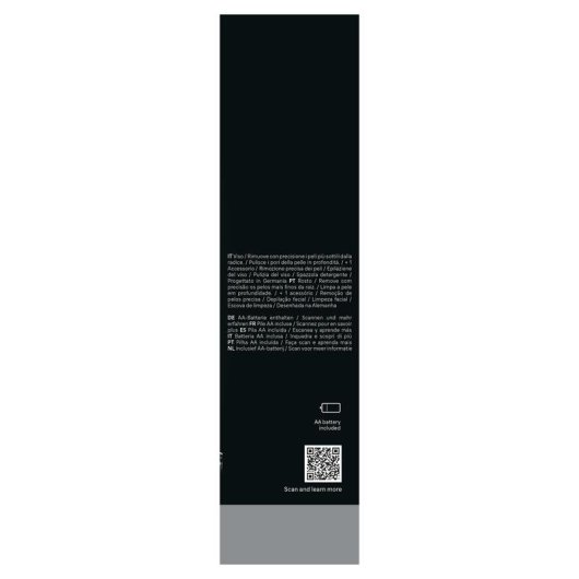 Depiladora facial Braun Face 810 inalámbrica 2 cabezales seco y húmedo
