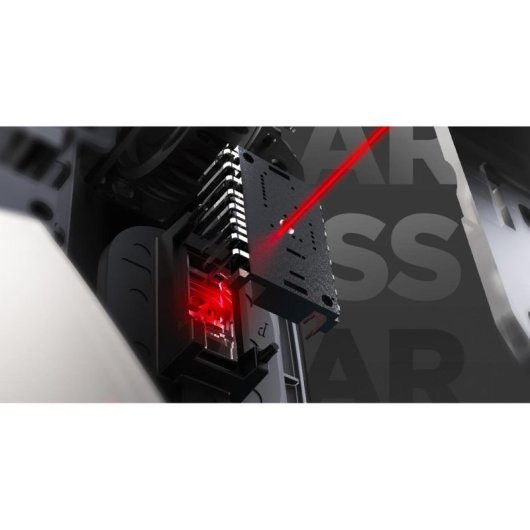 Ratón HATOR Quasar 3 Wireless 2.4 GHz Bluetooth USB 12000 DPI Noir RGB