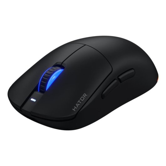 Ratón HATOR Quasar 3 Wireless 2.4 GHz Bluetooth USB 12000 DPI Noir RGB