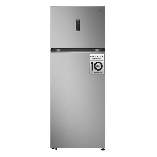 Frigorifero Due Porte LG GTBV44PYBKD Total No Frost 184,5 cm 461 L E Argento