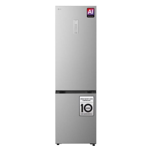 Frigorífico Combi LG GBBS323BPY Total No Frost 203 cm 375 L B Plata WiFi