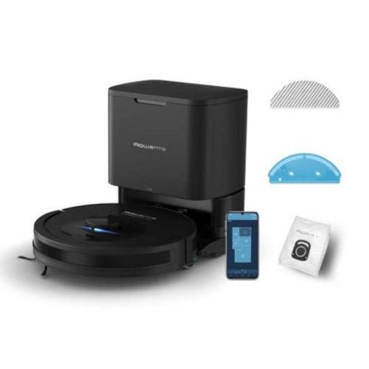 Aspirateur Robot Rowenta Navigation Laser 6.000 Pa avec Wi-Fi et Assistant Vocal