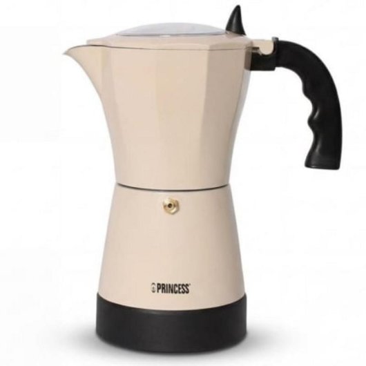 Italiaanse koffiezetapparaat Princess 249431 0,3 L 6 kopjes 480 W beige