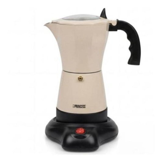 Italiaanse koffiezetapparaat Princess 249431 0,3 L 6 kopjes 480 W beige