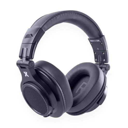 Auriculares DJ Vonyx HDX120BL 40 mm Jack 3,5/6,3 mm Plegables con micrófono