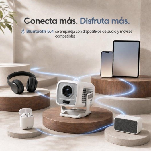 Projecteur Thunrlge X3ar Full HD 200 lumens 130 pouces LED Smart portable