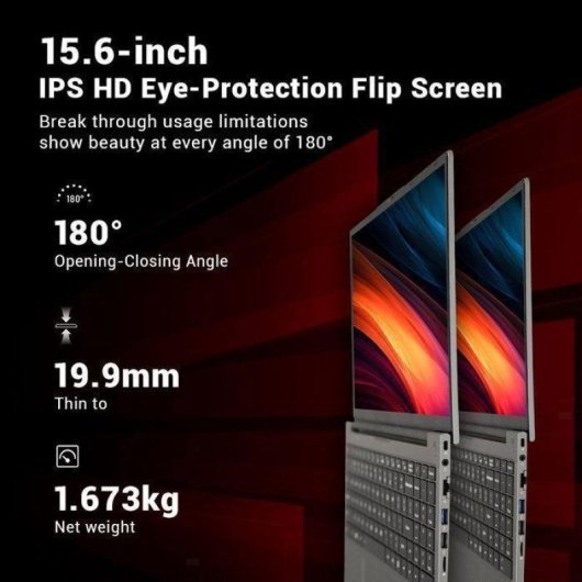 Laptop FIREBAT AS1 15.6" AMD Ryzen 5 7430U 16GB 512GB SSD Windows 11
