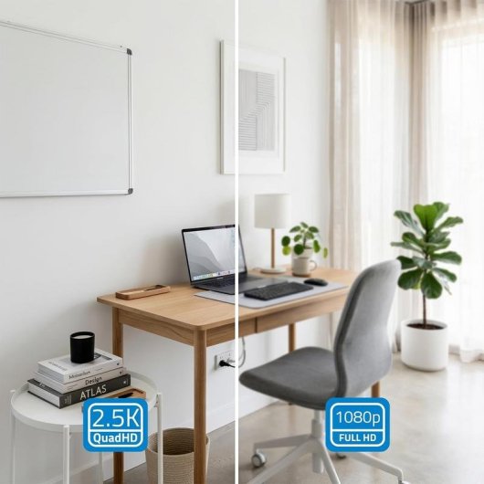 Câmera de vigilância Nivian NVS-IPC-I7-BAT-4G Quad HD Visão Noturna Interna IA Áudio Bidirecional