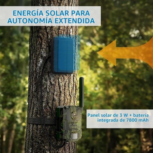 Câmera de vigilância NIVIAN NV-TRAILCAM FullHD Visão Noturna Externa IA Áudio Bidirecional