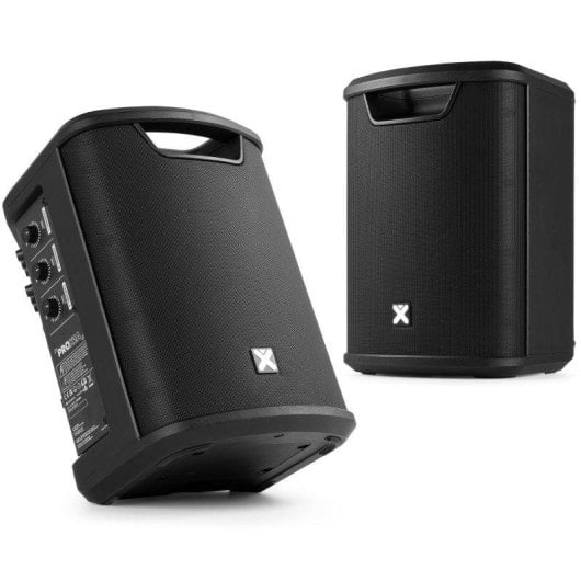 Altavoces Vonyx portátiles Bluetooth 500 W, pack de 2 con batería