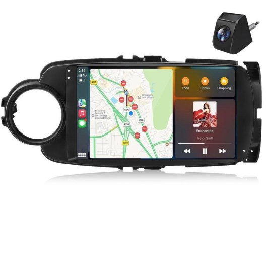 Autoradio JUNSUN 9p CarPlay Android Auto Toyota Yaris
