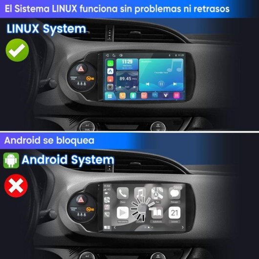 Autoradio JUNSUN 9p CarPlay Android Auto Toyota Yaris