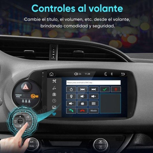 Autoradio JUNSUN 9p CarPlay Android Auto Toyota Yaris