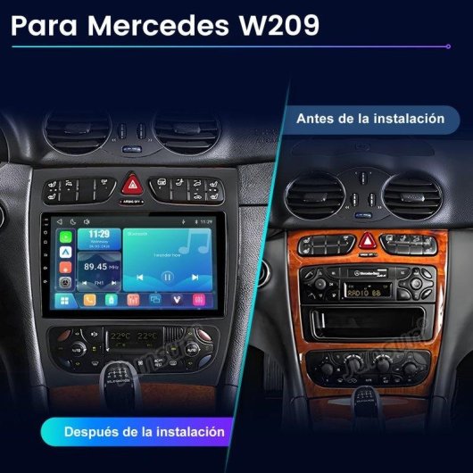 Autoradio JUNSUN CLK W209 9 pouces 2 DIN CarPlay Android Auto