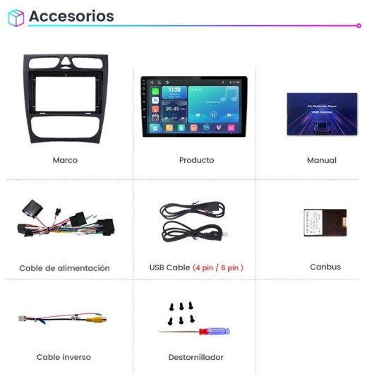 Autoradio JUNSUN CLK W209 9 pouces 2 DIN CarPlay Android Auto