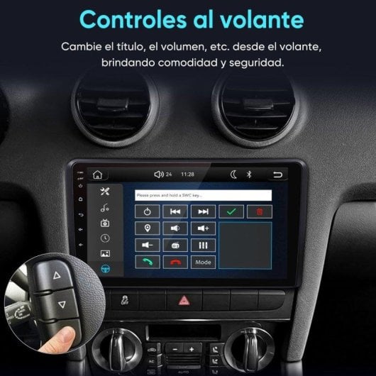 Autoradio JUNSUN Audi A3 8P 8V Carplay Android Auto