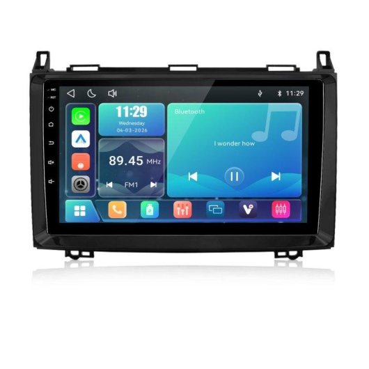 Autoradio 2DIN JUNSUN 9'' Carlay Android Auto BT CarPlay AirPlay