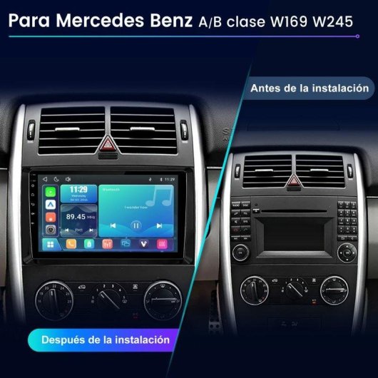 Autoradio 2DIN JUNSUN 9'' Carlay Android Auto BT CarPlay AirPlay