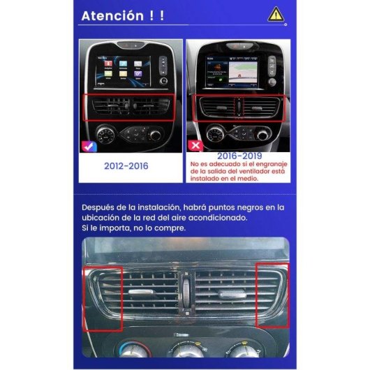Autoradio JUNSUN Renault Clio 4 CarPlay Android Auto 10" Bluetooth SWC