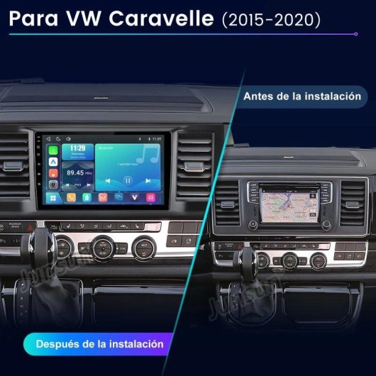 Autoradio JUNSUN Caravelle CarPlay Android Auto Bluetooth RDS
