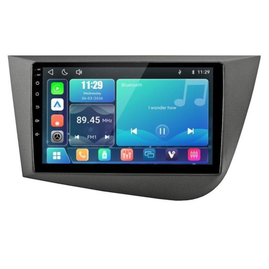 Autoradio JUNSUN Carplay Android Auto Seat Leon 2 SWC Bluetooth GPS