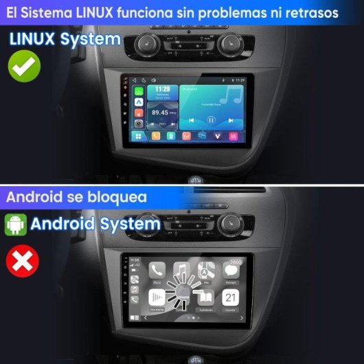 Autoradio JUNSUN Carplay Android Auto Seat Leon 2 SWC Bluetooth GPS