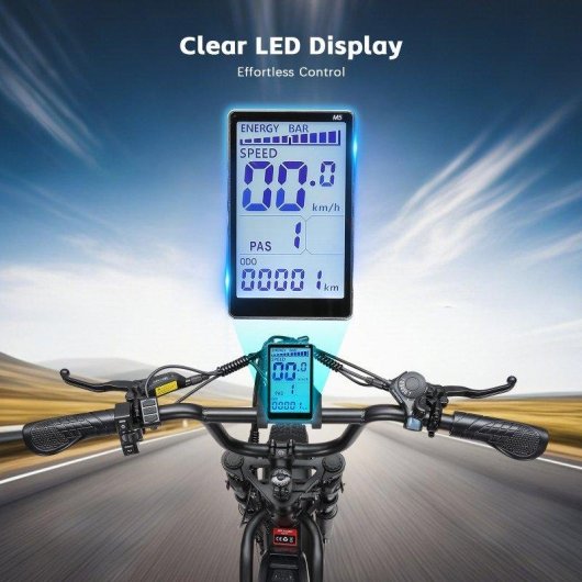 Bici elettrica Pure Unicorn U5 1000W Autonomia 55-80km